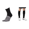 Mizuno Zero Glide P2MX2510 Short Socks, Soccer Wear, Toe Socks with Grips