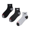New Balance Men's Mid-Length 3-Piece Socks (LAS55637) - 3 Socks (3 Pairs, 3 Pack)