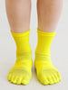 [Tabio] [WEB Exclusive] Racing Run Five-Toe Crew Socks