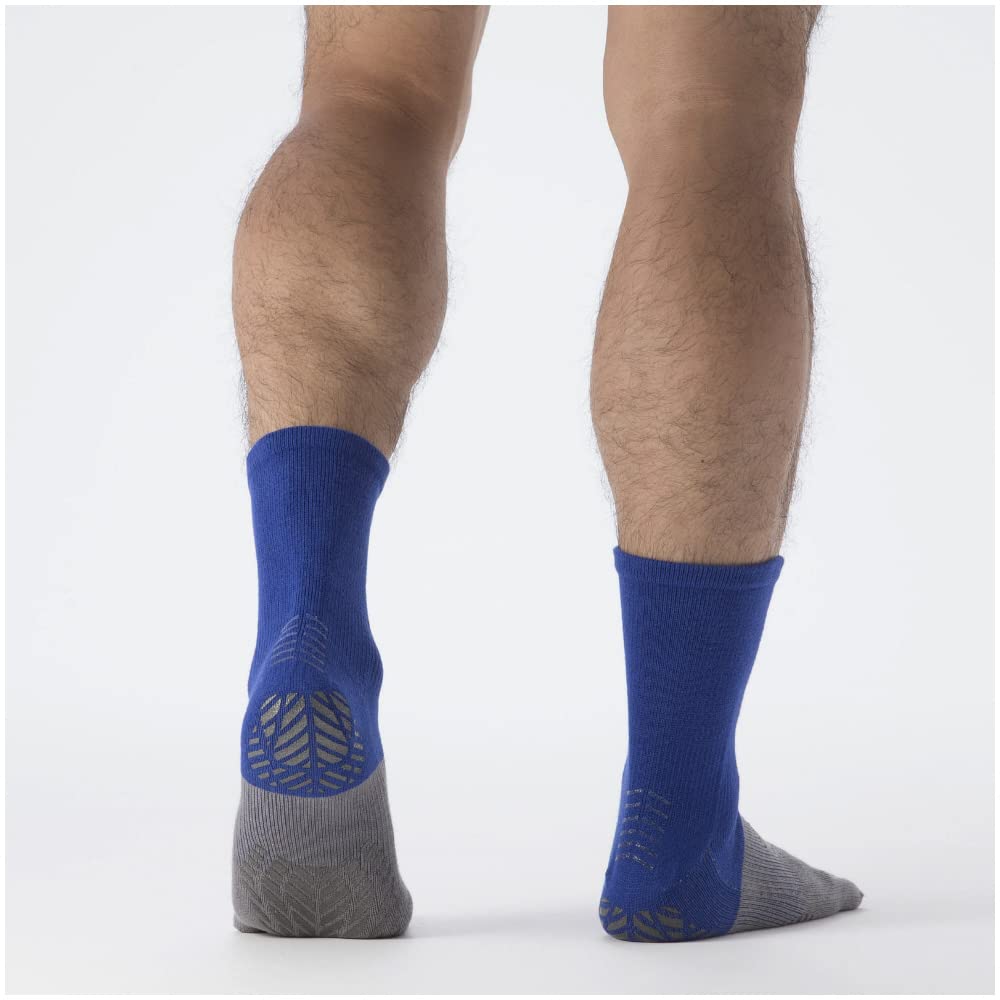 Mizuno Zero Glide P2MX2510 Short Socks, Soccer Wear, Toe Socks with Grips