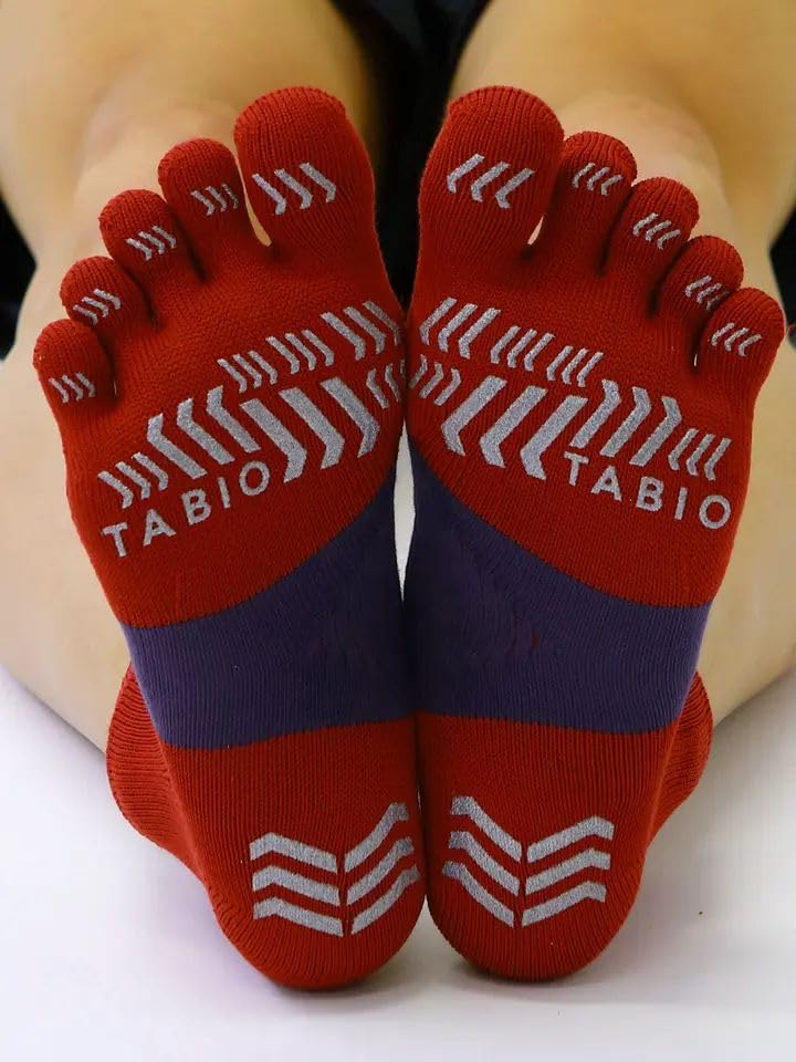 Tabio Racing Run Five-Toe Socks, Running, Marathon