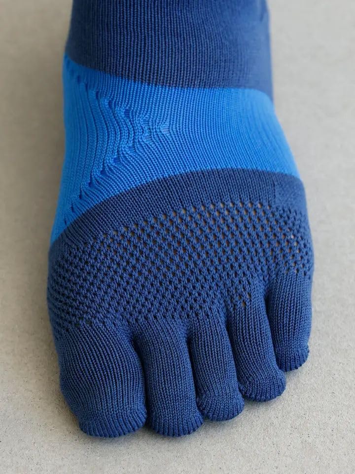 [Tabio] [WEB Exclusive] Racing Run Five-Toe Crew Socks