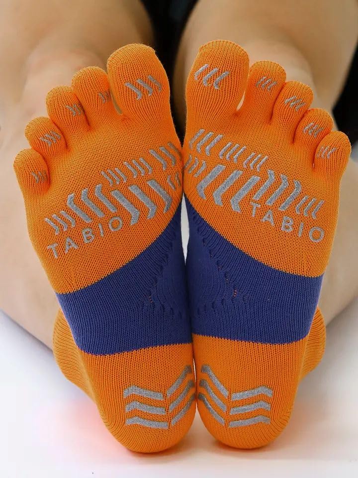 Tabio Racing Run Five-Toe Socks, Running, Marathon