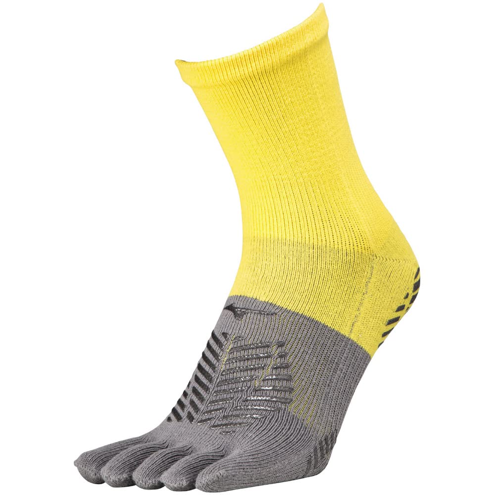 Mizuno Zero Glide P2MX2510 Short Socks, Soccer Wear, Toe Socks with Grips