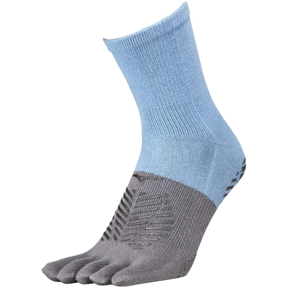 Mizuno Zero Glide P2MX2510 Short Socks, Soccer Wear, Toe Socks with Grips