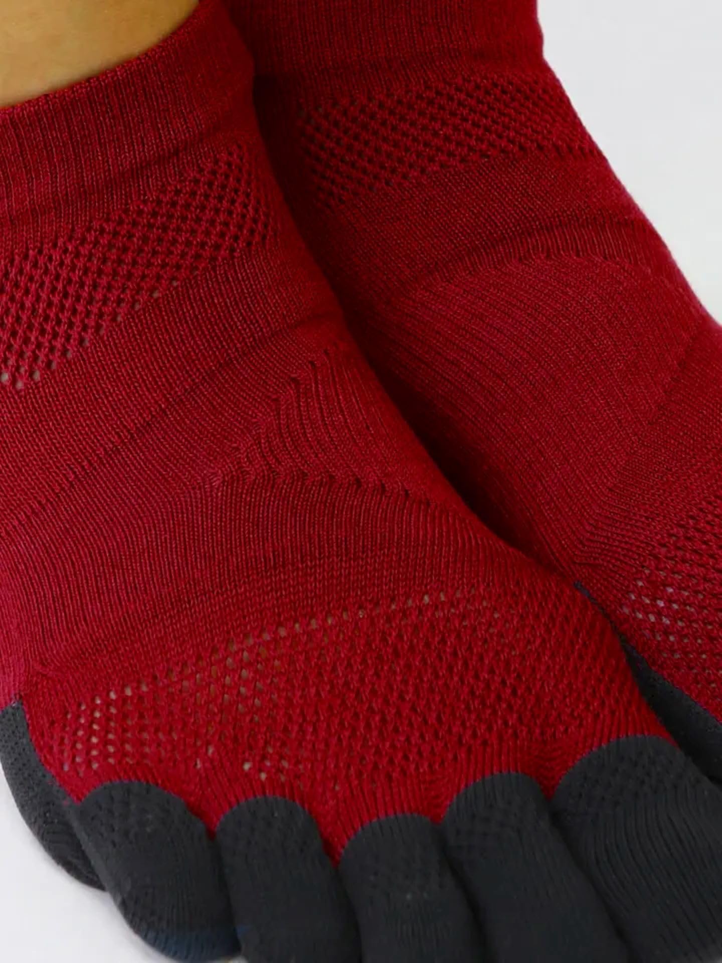 Tabio Racing Run Pro Toe Socks