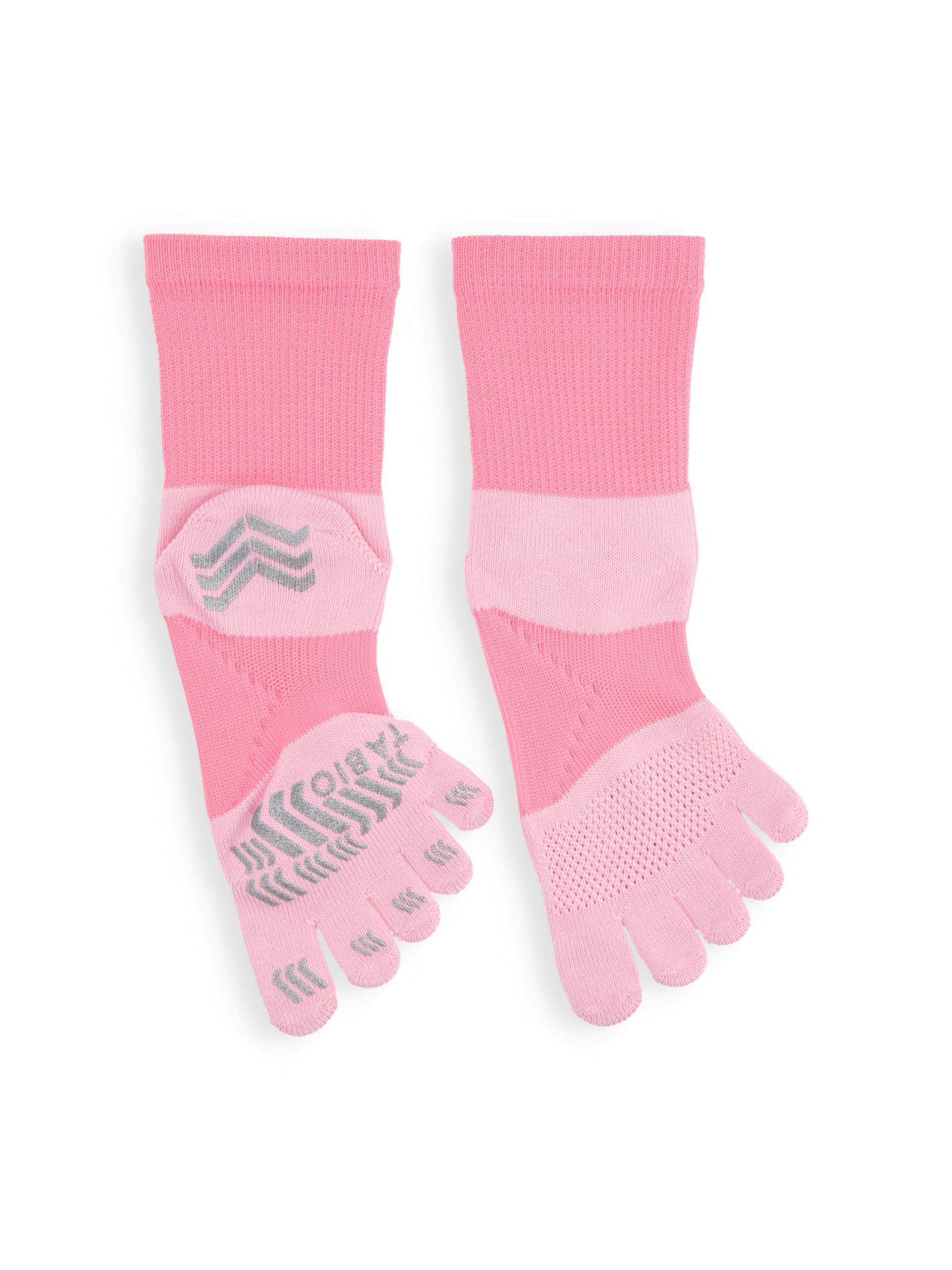 [Tabio] [WEB Exclusive] Racing Run Five-Toe Crew Socks