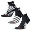 New Balance Men's Mid-Length 3-Piece Socks (LAS55637) - 3 Socks (3 Pairs, 3 Pack)