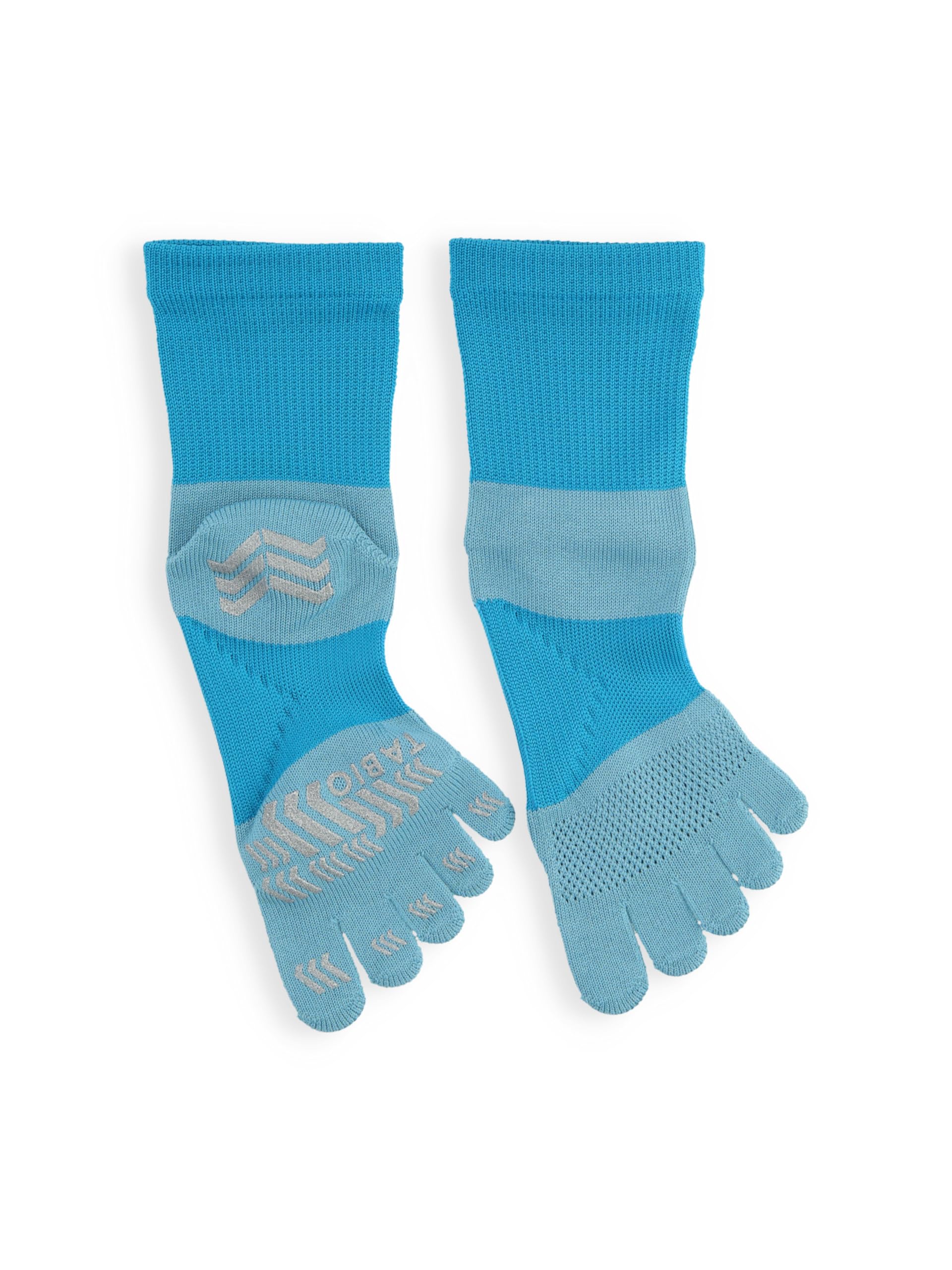 [Tabio] [WEB Exclusive] Racing Run Five-Toe Crew Socks
