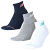 New Balance Men's Mid-Length 3-Piece Socks (LAS55637) - 3 Socks (3 Pairs, 3 Pack)