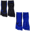 Asics 3093A027 Track and Field Wear, 2-Pair Set, 5-Toe Socks, Unisex,